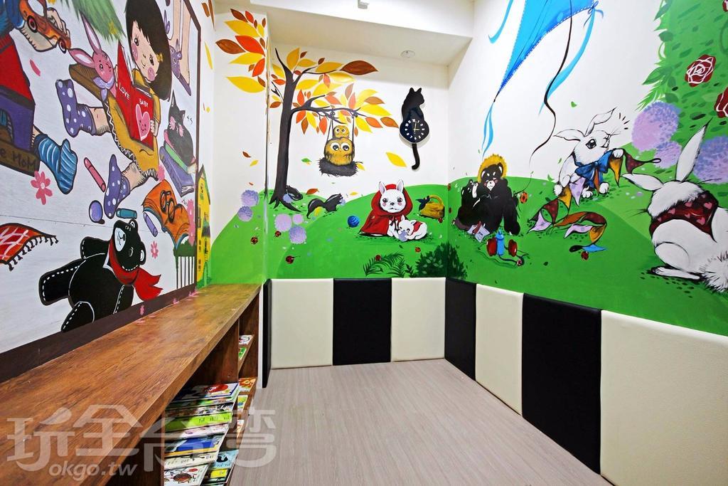 Ark Stay方舟文旅山嵐新館溜滑梯商務民宿 Jiji Luaran gambar