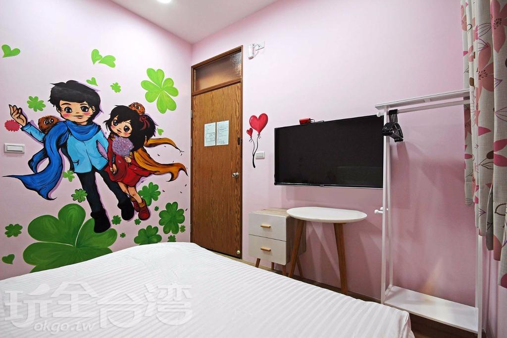 Ark Stay方舟文旅山嵐新館溜滑梯商務民宿 Jiji Luaran gambar