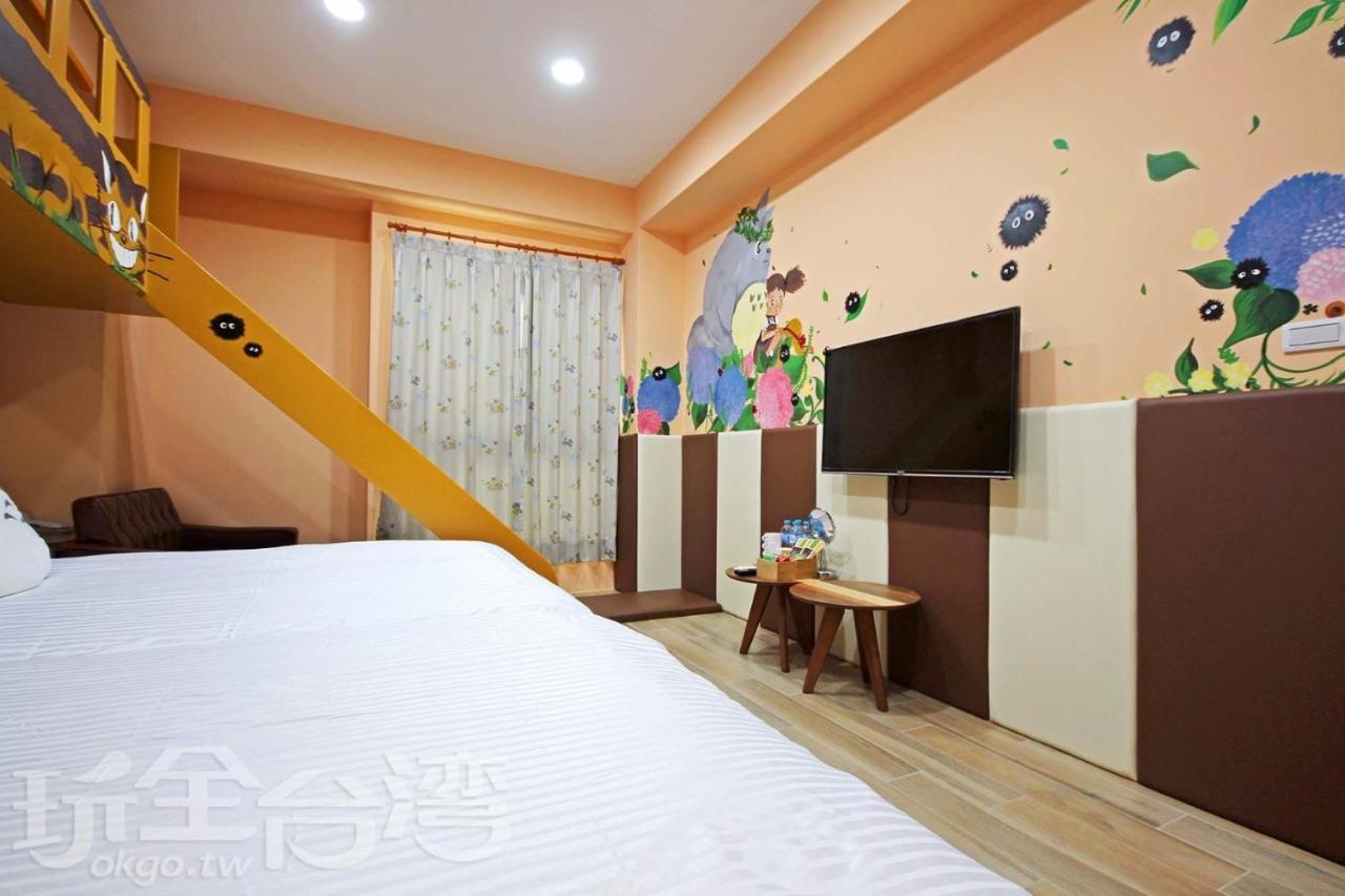 Ark Stay方舟文旅山嵐新館溜滑梯商務民宿 Jiji Luaran gambar
